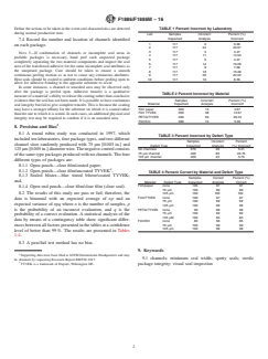 ASTM F1886/F1886M-16 ASTM F1886/F1886M-16 - Standard Test Method for Determining Integrity of Seals for Flexible Packaging by Visual Inspection - Page 2 preview