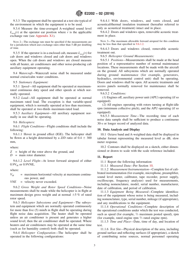 ASTM E2202-02(2016) - Standard Practice for  Measurement of Equipment-Generated Continuous Noise for Assessment  of Health Hazards