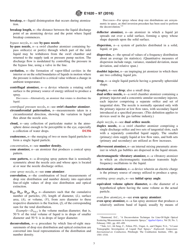 ASTM E1620-97(2016) - Standard Terminology  Relating to Liquid Particles and Atomization