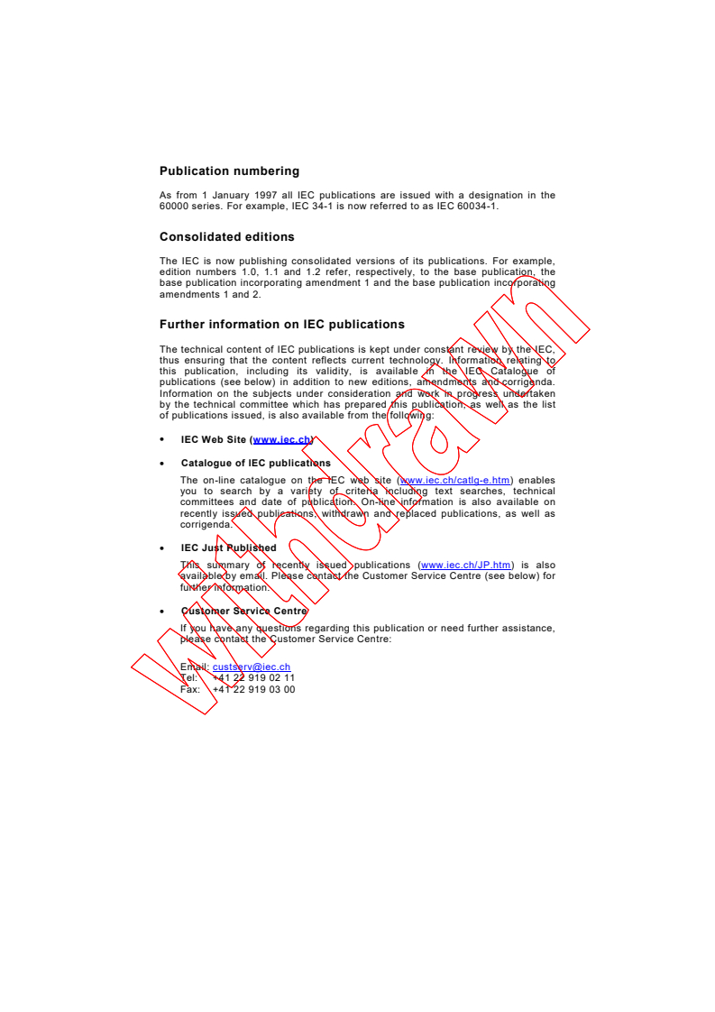 IEC 60297-5-104:2001 IEC 60297-5-104:2001 - Mechanical structures for electronic equipment - Dimensions of mechanical structures of the 482,6 mm (19 in) series - Part 5-104: Subracks and associated plug-in units - Keying
Released:1/24/2001 - Page 2 preview