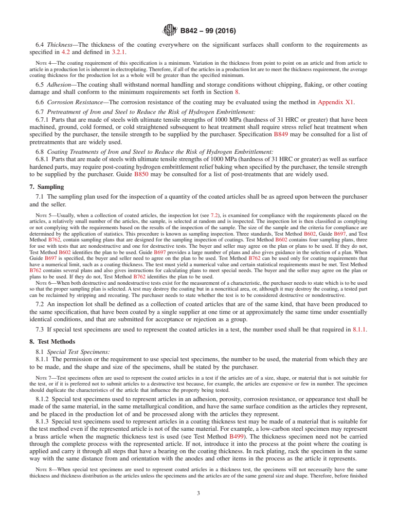 ASTM B842-99(2016) - Standard Specification For Electrodeposited ...