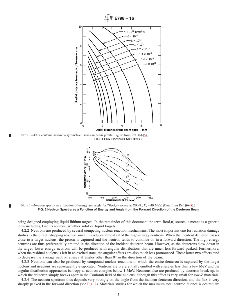 REDLINE ASTM E798-16 - Standard Practice for  Conducting Irradiations at Accelerator-Based Neutron Sources