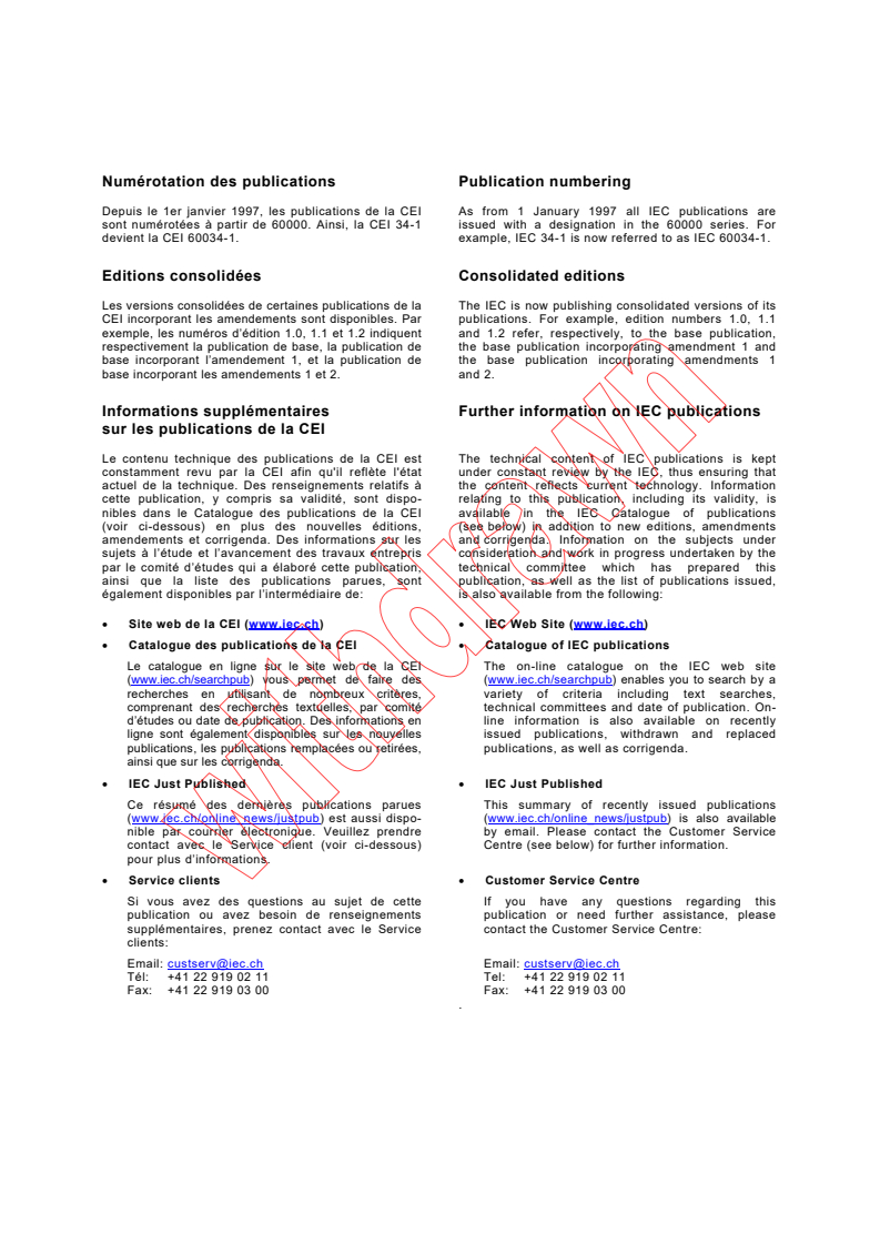 IEC 60704-2-3:2001 IEC 60704-2-3:2001+AMD1:2005 CSV - Household and similar electrical appliances - Test code for the determination of airborne aocustical noise - Part 2-3: Particular requirements for dishwashers
Released:8/11/2005
Isbn:2831881471 - Page 2 preview