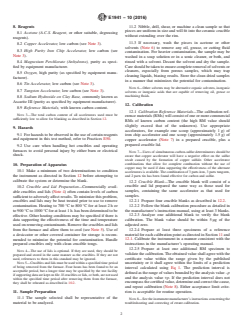 ASTM E1941-10(2016) ASTM E1941-10(2016) - Standard Test Method for Determination of Carbon in Refractory and Reactive Metals and Their Alloys by Combustion Analysis - Page 2 preview