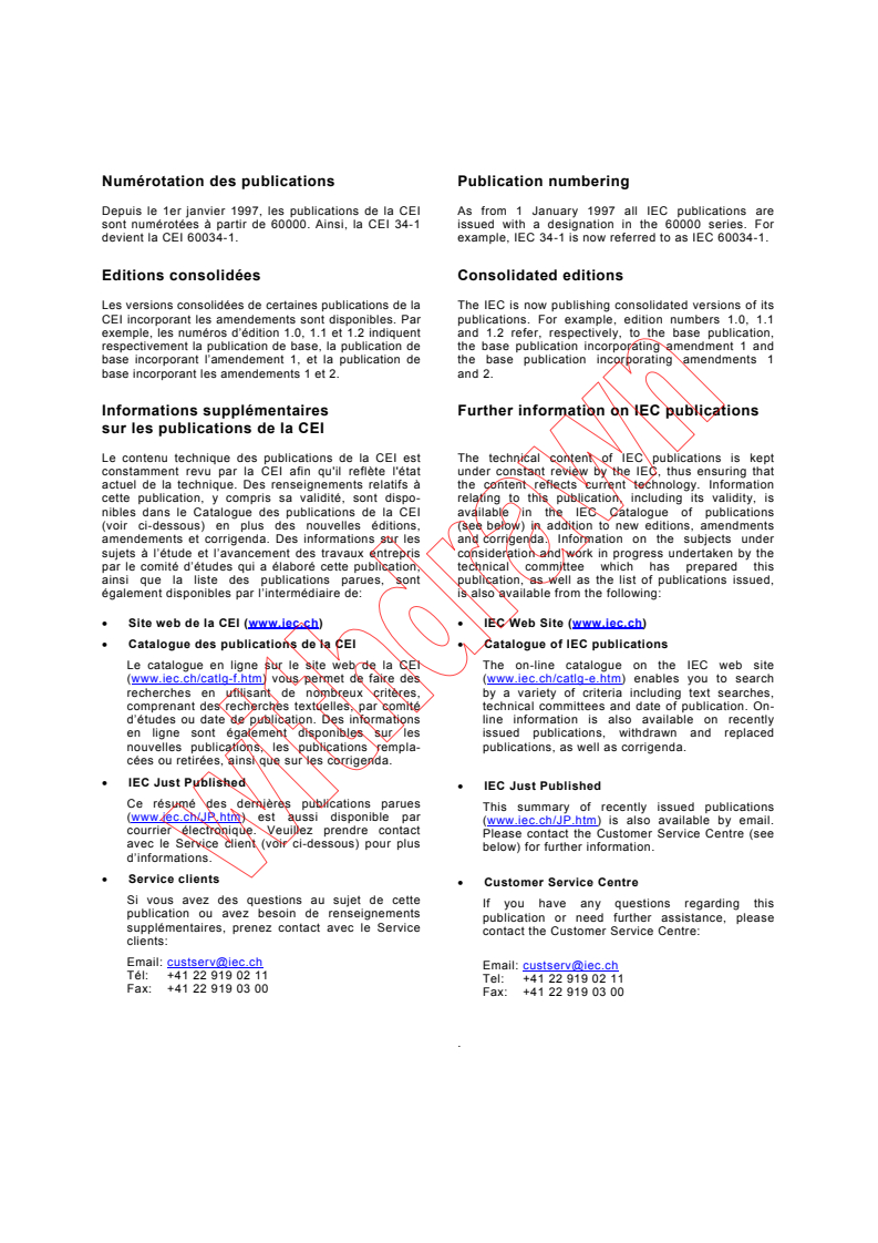 IEC 62090:2002 IEC 62090:2002 - Product package labels for electronic components using bar code and two-dimensional symbologies
Released:11/22/2002
Isbn:283186688X - Page 2 preview
