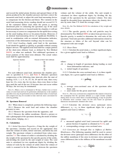ASTM D5202/D5202M-16 ASTM D5202/D5202M-16 - Standard Test Method for Determining Triaxial Compression Creep Strength of Chemically Grouted Soils - Page 4 preview