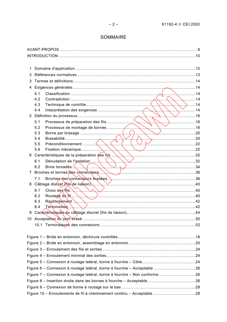 IEC 61192-4:2002 IEC 61192-4:2002 - Workmanship requirements for soldered electronic assemblies - Part 4: Terminal assemblies
Released:11/29/2002
Isbn:283186741X - Page 4 preview