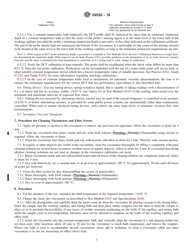 REDLINE ASTM D2532-16 - Standard Test Method for Viscosity and Viscosity Change After Standing at Low Temperature   of Aircraft Turbine Lubricants