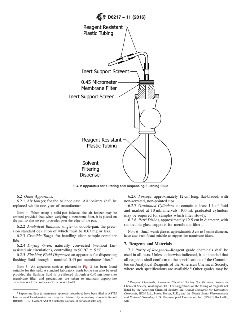 ASTM D6217-11(2016) - Standard Test Method for  Particulate Contamination in Middle Distillate Fuels by Laboratory   Filtration