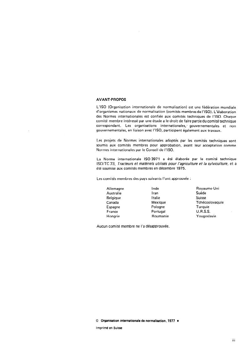 ISO 3971:1977