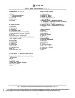ASTM D6170-17 REDLINE ASTM D6170-17 - Standard Guide for Selecting a Groundwater Modeling Code - Page 3 preview