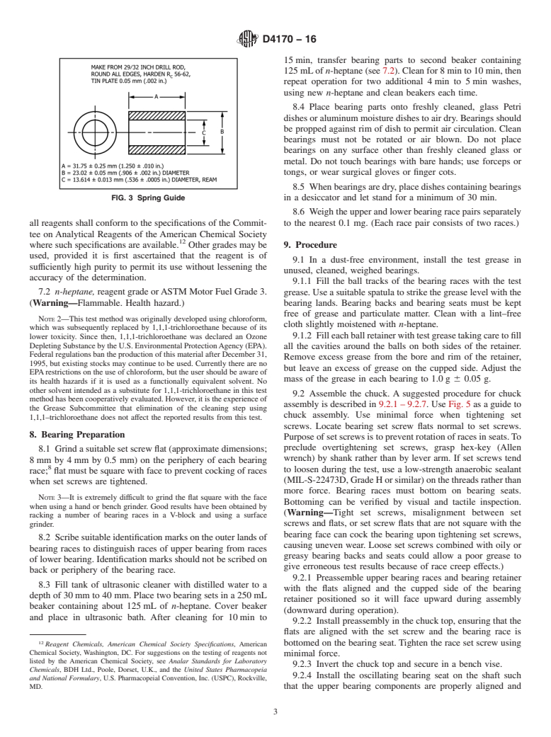 ASTM D4170-16 - Standard Test Method for  Fretting Wear Protection by Lubricating Greases