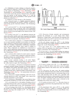 ASTM C1360-17 ASTM C1360-17 - Standard Practice for Constant-Amplitude, Axial, Tension-Tension Cyclic Fatigue of Continuous Fiber-Reinforced Advanced Ceramics at Ambient Temperatures - Page 2 preview