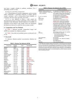 ASTM D5234-92(2017) ASTM D5234-92(2017) - Standard Guide for Analysis of Ethylene Product - Page 2 preview