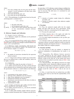 ASTM D6376-10(2017)e1 ASTM D6376-10(2017)e1 - Standard Test Method for Determination of Trace Metals in Petroleum Coke by Wavelength Dispersive X-ray Fluorescence Spectroscopy - Page 4 preview