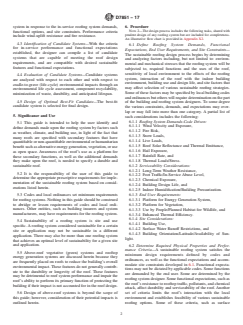 ASTM D7851-17 ASTM D7851-17 - Standard Guide for Design of Sustainable, Low-Slope Roofing Systems - Page 2 preview