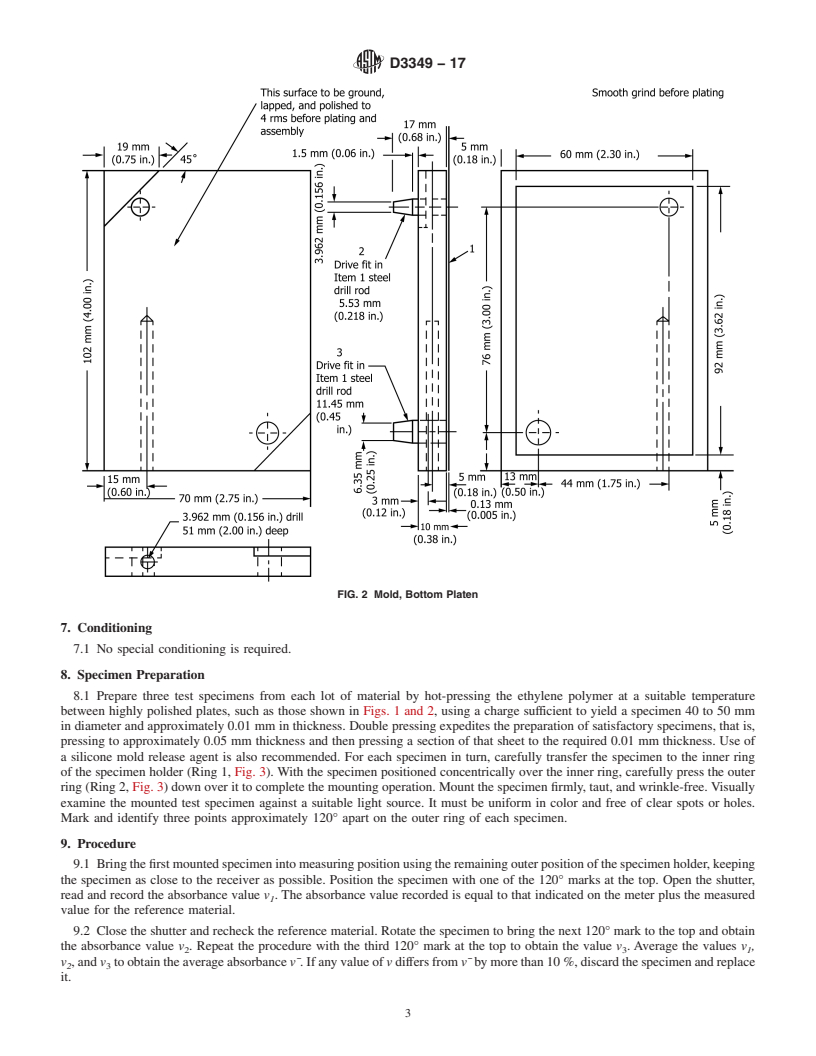 REDLINE ASTM D3349-17 - Standard Test Method for  Absorption Coefficient of Ethylene Polymer Material Pigmented   with Carbon Black