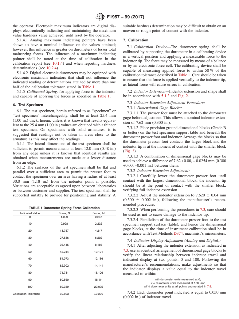 ASTM F1957-99(2017) - Standard Test Method for Composite Foam Hardness-Durometer Hardness