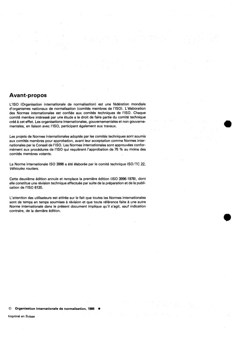 ISO 3996:1986 ISO 3996:1986 - Road vehicles — Brake hose assemblies for hydraulic braking systems used with a non-petroleum-base hydraulic fluid
Released:12/4/1986 - Page 2 preview