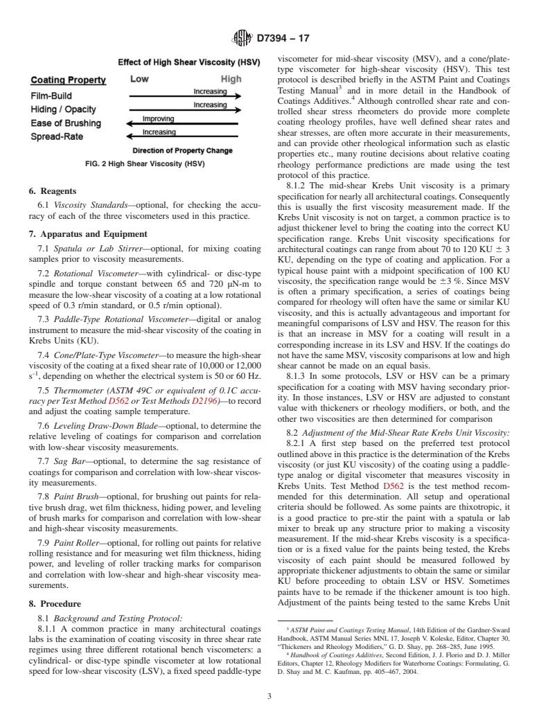 ASTM D7394-17 - Standard Practice for Rheological Characterization of Architectural Coatings using  Three   Rotational Bench Viscometers