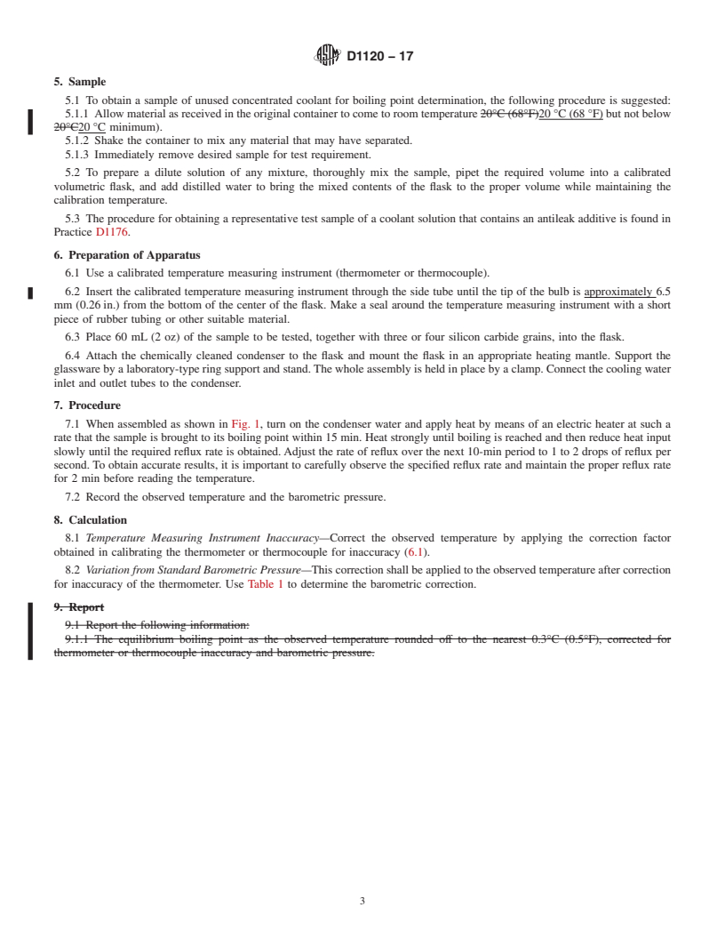 REDLINE ASTM D1120-17 - Standard Test Method for Boiling Point of Engine Coolants