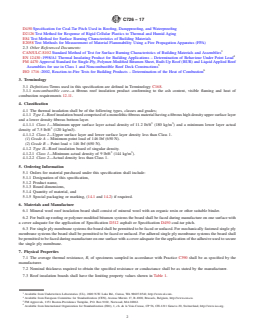 ASTM C726-17 REDLINE ASTM C726-17 - Standard Specification for Mineral Wool Roof Insulation Board - Page 2 preview