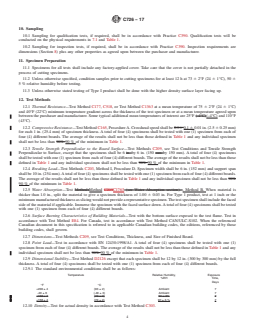 ASTM C726-17 REDLINE ASTM C726-17 - Standard Specification for Mineral Wool Roof Insulation Board - Page 4 preview