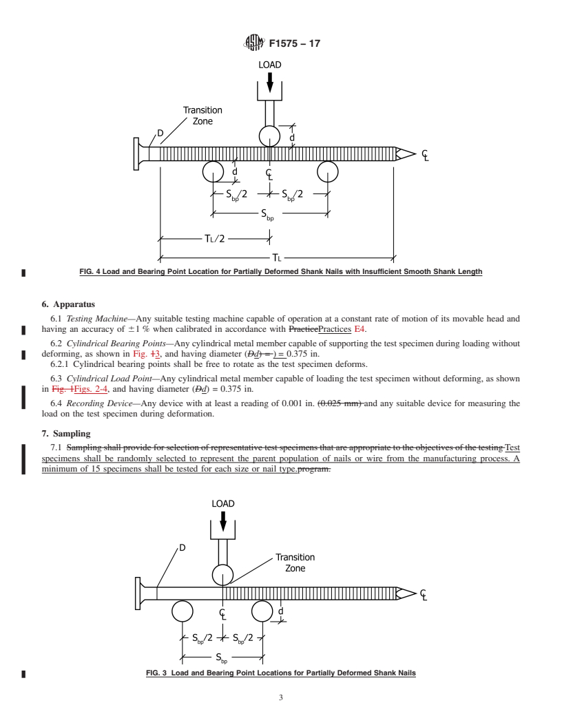 REDLINE ASTM F1575-17 - Standard Test Method for  Determining Bending Yield Moment of Nails