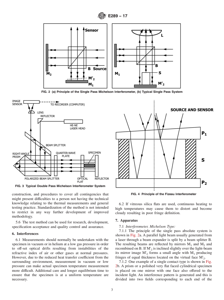 ASTM E289-17 - Standard Test Method for  Linear Thermal Expansion of Rigid Solids with Interferometry