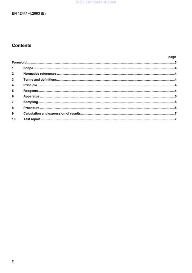 EN 12441-4:2003 EN 12441-4:2004 - Page 4 preview