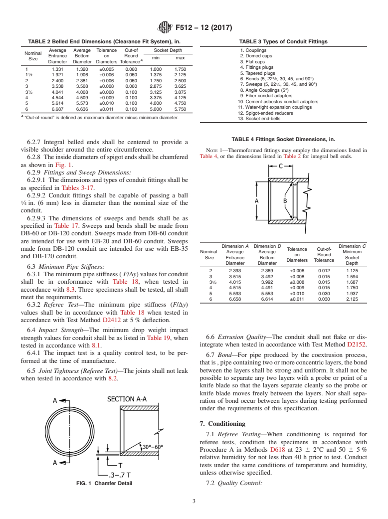 ASTM F512-12(2017) - Standard Specification for  Smooth-Wall Poly(Vinyl Chloride) (PVC) Conduit and Fittings   for Underground Installation