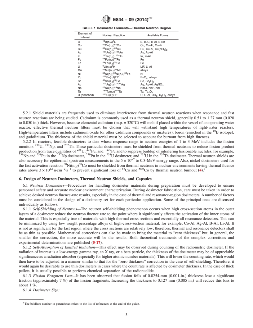 REDLINE ASTM E844-09(2014)e2 - Standard Guide for  Sensor Set Design and Irradiation for Reactor Surveillance