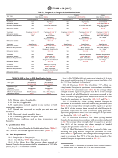 ASTM D7446-09(2017) ASTM D7446-09(2017) - Standard Specification for Structural Insulated Panel (SIP) Adhesives for Laminating Oriented Strand Board (OSB) to Rigid Cellular Polystryene Thermal Insulation Core Materials - Page 3 preview