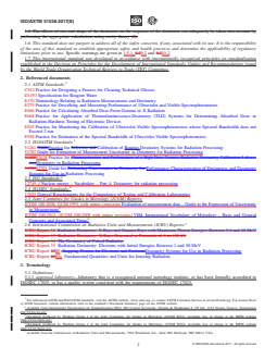 ASTM ISO/ASTM51538-17 REDLINE ASTM ISO/ASTM51538-17 - Standard Practice for Use of the Ethanol-Chlorobenzene Dosimetry System - Page 2 preview