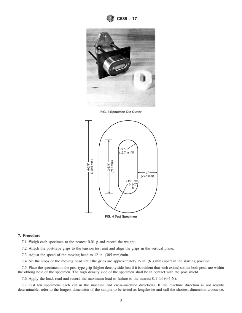 REDLINE ASTM C686-17 - Standard Test Method for  Parting Strength of Mineral Fiber Batt- and Blanket-Type Insulation