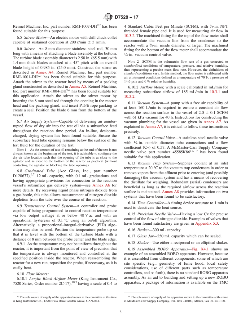 ASTM D7528-17 - Standard Test Method for Bench Oxidation of Engine Oils by ROBO Apparatus