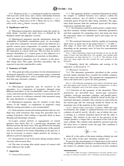 ASTM C1749-17a ASTM C1749-17a - Standard Guide for Measurement of the Rheological Properties of Hydraulic Cementious Paste Using a Rotational Rheometer - Page 2 preview
