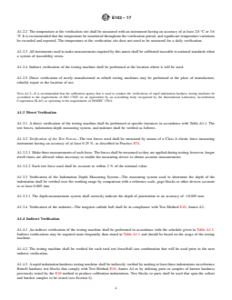 ASTM E103-17 REDLINE ASTM E103-17 - Standard Practice for Rapid Indentation Hardness Testing of Metallic Materials - Page 4 preview