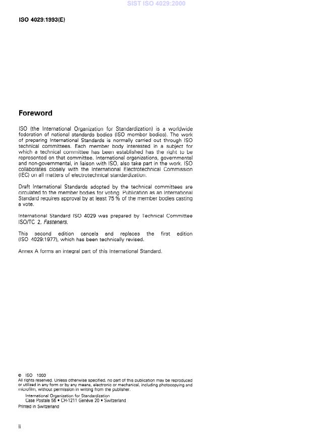 ISO 4029:1993 ISO 4029:2000 - Page 4 preview