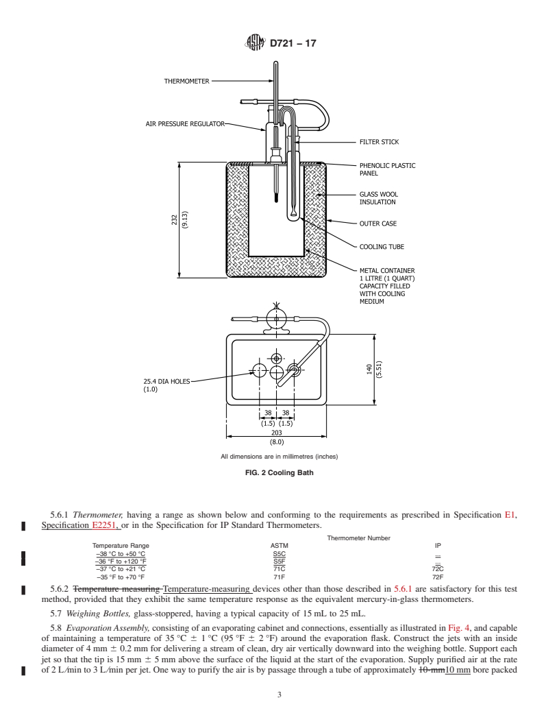 REDLINE ASTM D721-17 - Standard Test Method for  Oil Content of Petroleum Waxes