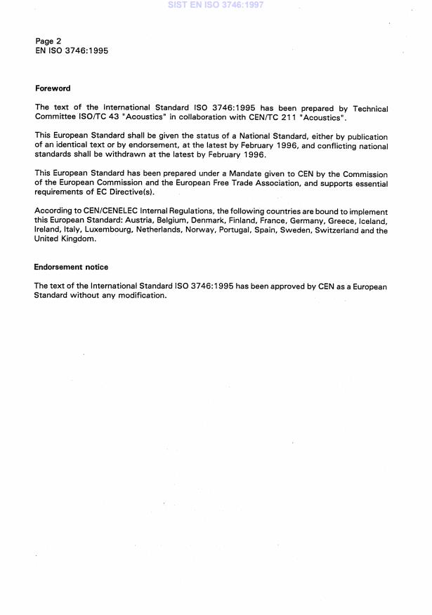 EN ISO 3746:1995 EN ISO 3746:1997 - Page 4 preview