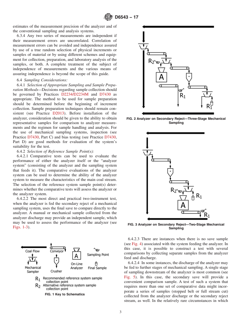 ASTM D6543-17 - Standard Guide to  the Evaluation of Measurements Made by Online Coal Analyzers