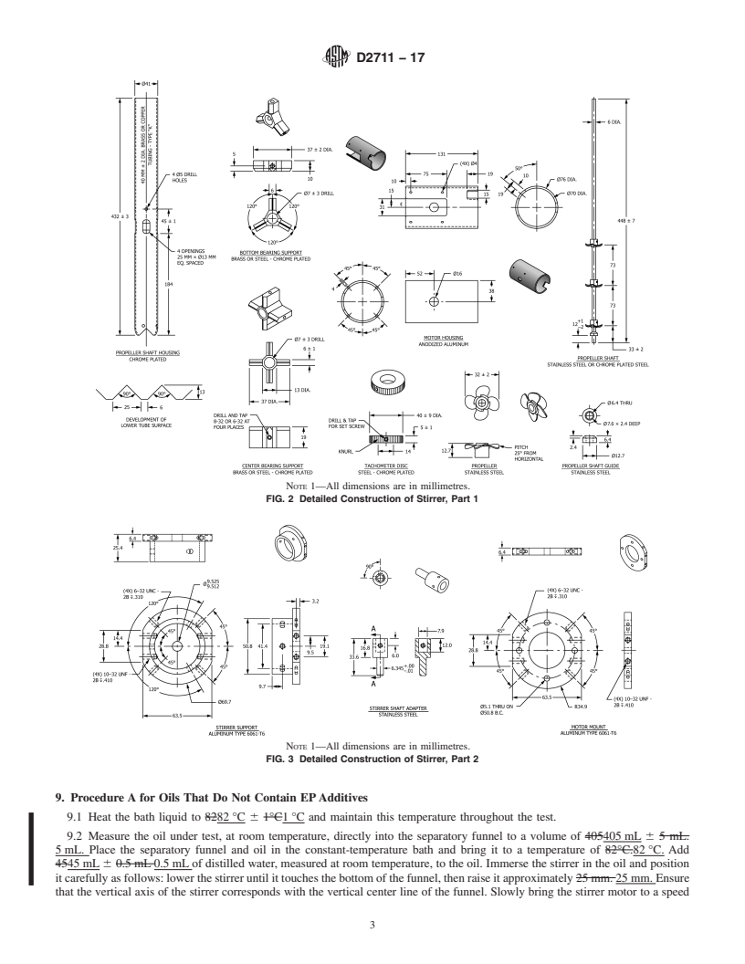 REDLINE ASTM D2711-17 - Standard Test Method for  Demulsibility Characteristics of Lubricating Oils