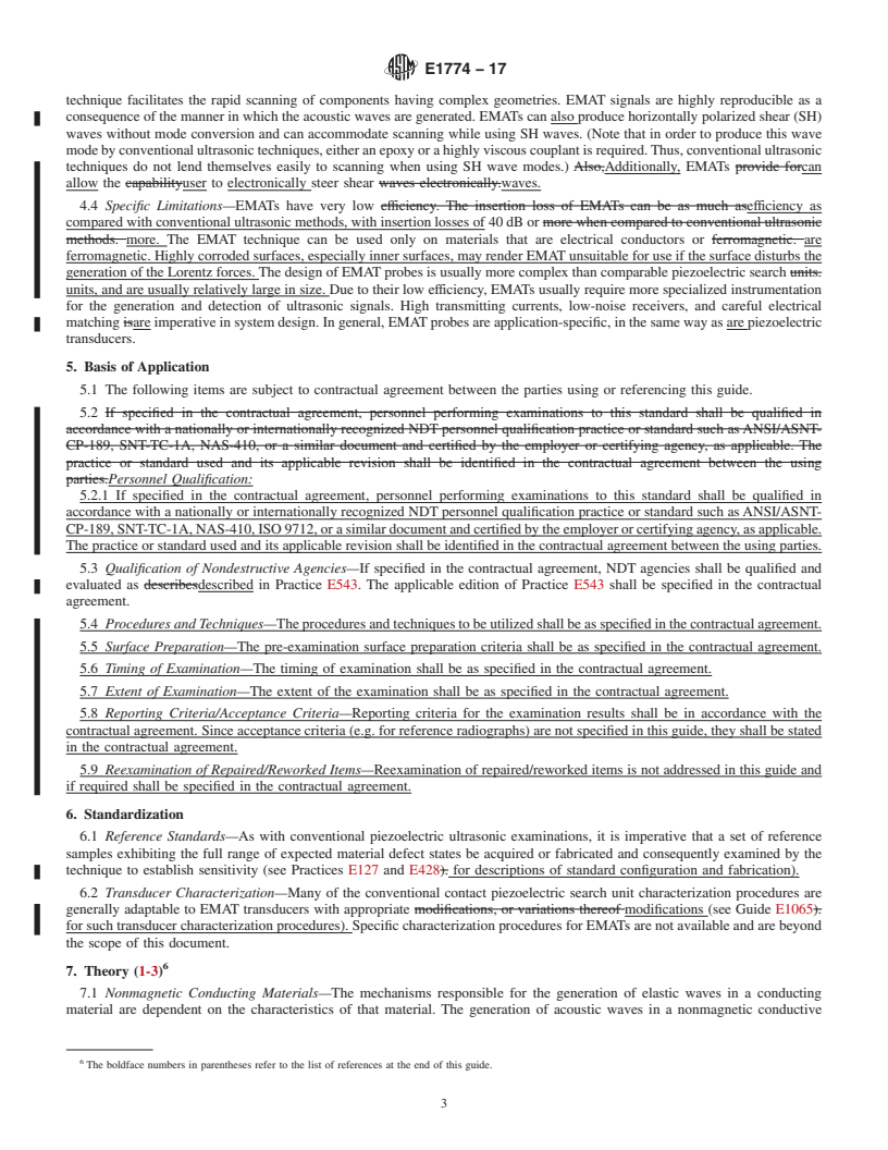 REDLINE ASTM E1774-17 - Standard Guide for  Electromagnetic Acoustic Transducers (EMATs)