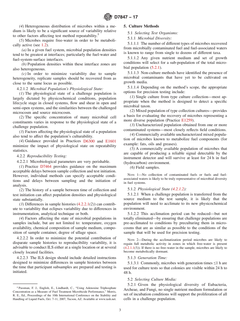 ASTM D7847-17 - Standard Guide for Interlaboratory Studies for Microbiological Test Methods
