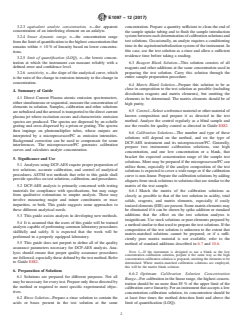 ASTM E1097-12(2017) ASTM E1097-12(2017) - Standard Guide for Determination of Various Elements by Direct Current Plasma Atomic Emission Spectrometry - Page 2 preview