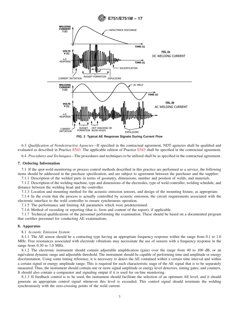 REDLINE ASTM E751/E751M-17 - Standard Practice for  Acoustic Emission Monitoring During Resistance Spot-Welding