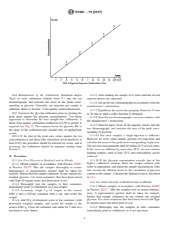 ASTM D7591-12(2017) ASTM D7591-12(2017) - Standard Test Method for Determination of Free and Total Glycerin in Biodiesel Blends by Anion Exchange Chromatography - Page 4 preview