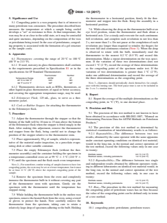 ASTM D938-12(2017) ASTM D938-12(2017) - Standard Test Method for Congealing Point of Petroleum Waxes, Including Petrolatum - Page 2 preview