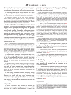ASTM D1896/D1896M-10(2017) ASTM D1896/D1896M-10(2017) - Standard Practice for Transfer Molding Test Specimens of Thermosetting Compounds - Page 2 preview